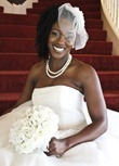 Ivory Silk Rose Hand Tie (3 Dozen Roses) - Bridal Wedding Bouquet
